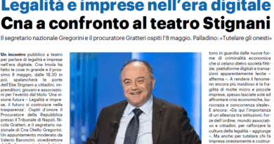 Legalità e imprese nell’era digitale CNA a confronto al teatro Stignani Legalità e imprese nell’era digitale CNA a confronto al teatro Stignani